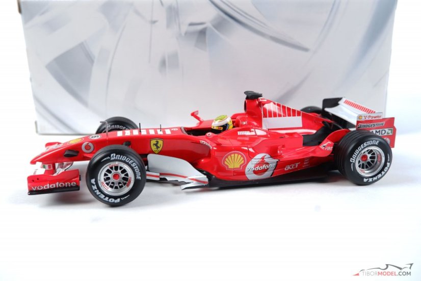Model car Ferrari 248 F1 Massa 2006, 1:18 Hot Wheels | Tibormodel.com