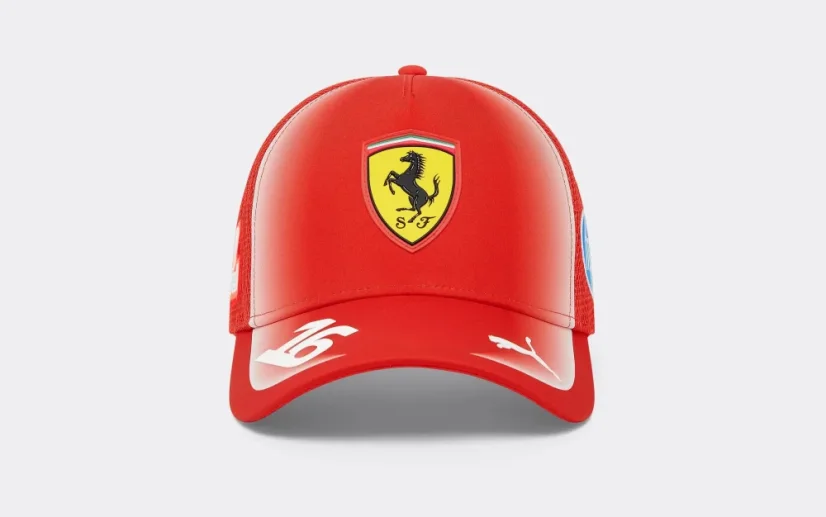 Charles Leclerc 2026 trucker, Scuderia Ferrari cap