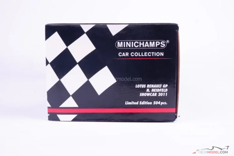 Lotus R31 - Nick Heidfeld (2011), showcar, 1:18 Minichamps Lotus R31 - Nick Heidfeld (2011), showcar, 1:18 Minichamps