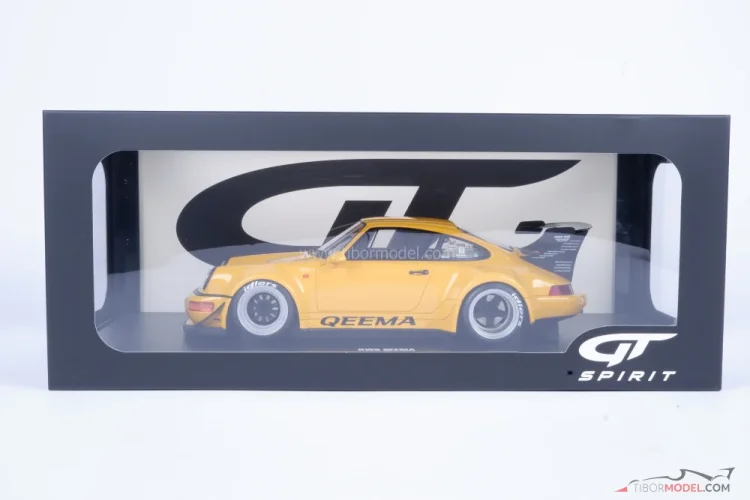 Porsche 911 RWB Qeema (2024) žlté, 1:18 GT Spirit