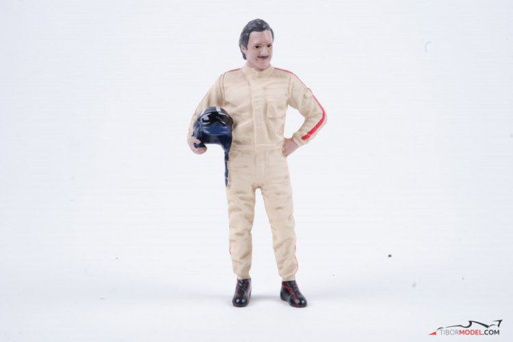 Graham Hill pilóta figura, 1:18 American Diorama