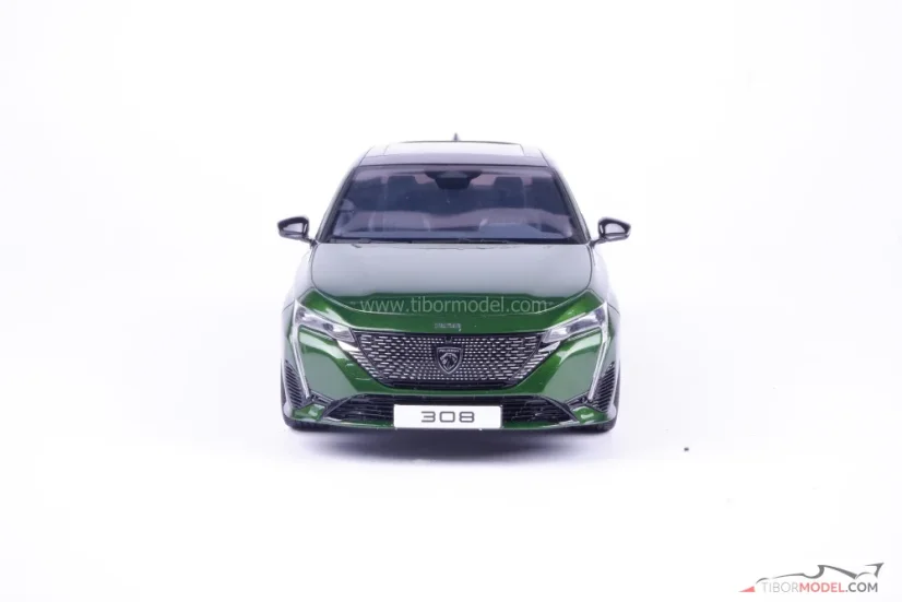 Peugeot 308 GT (2022) zelený, 1:18 Ottomobile
