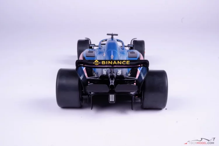 Alpine A522 - Fernando Alonso (2022), Monaco GP, 1:18 Solido