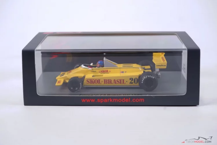 Fittipaldi F8 - Emerson Fittipaldi (1980), Brit Nagydíj, 1:43 Spark