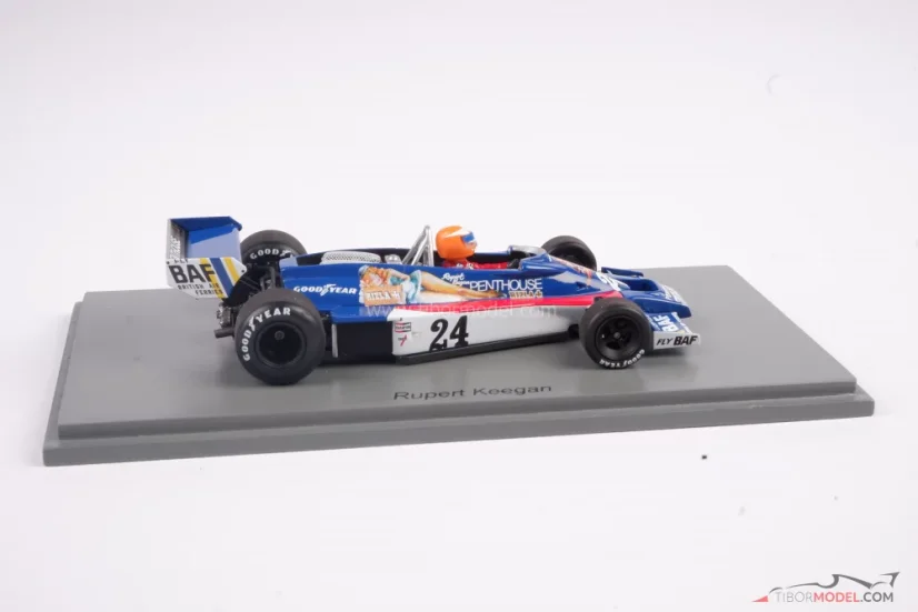 Hesketh 308E - Rupert Keegan (1977), Silverstone, 1:43 Spark