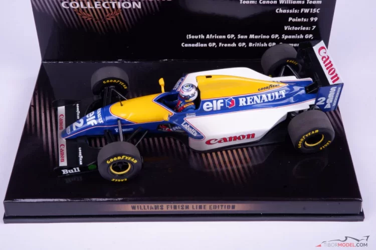 Williams FW15c - Alain Prost (1993), Világbajnok, 1:43 Minichamps