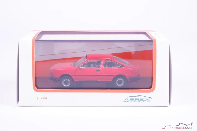 Skoda Garde (1982) piros, 1:43 Abrex