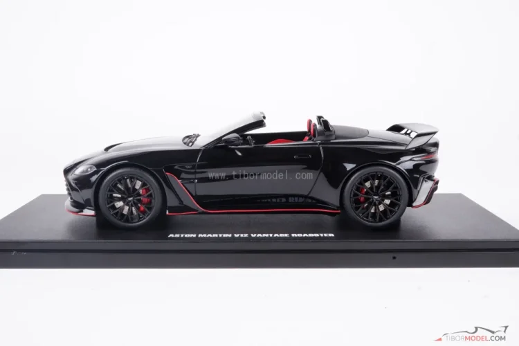 Model Aston Martin Vantage black, 1:18 GT Spirit | Tibormodel.com