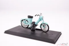Jawa 50 Pionier "Pařez" (1955), zelená,  1:18 Abrex