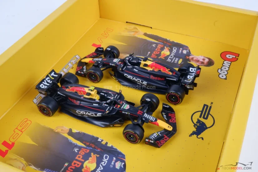 Red Bull RB20 Verstappen + Perez (2024), dvojbalenie, 1:43 BBurago