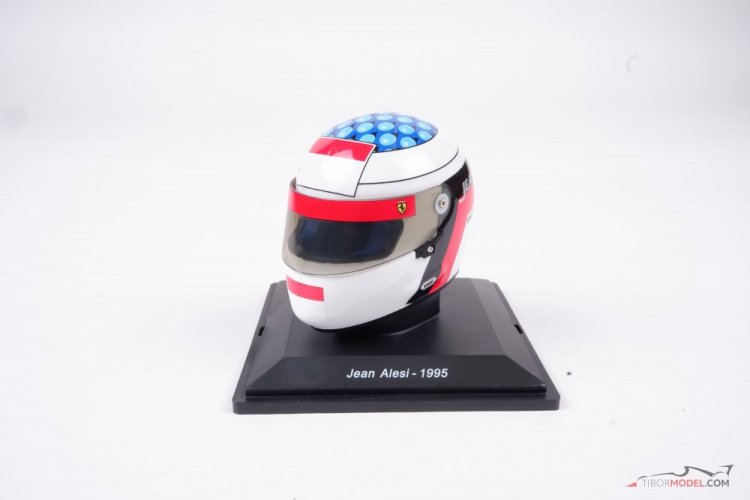 Jean Alesi 1995 Ferrari helmet, 1:5 Spark