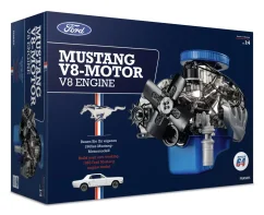 Ford Mustang V8 motor - stavebnica funkčného modelu motora v mierke 1:3