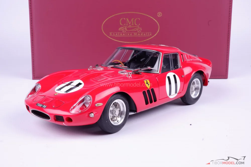 Model car Ferrari 250 GTO Surtees 1962, 1:18 CMC
