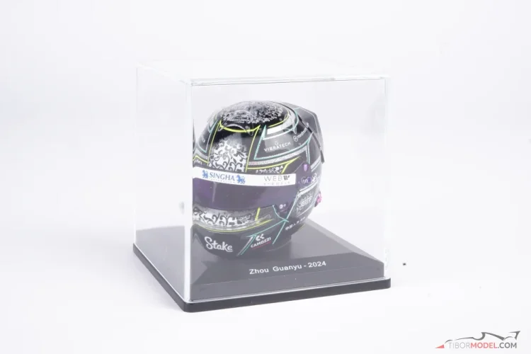 Zhou Guanyu 2024, Sauber helmet, 1:5 Spark