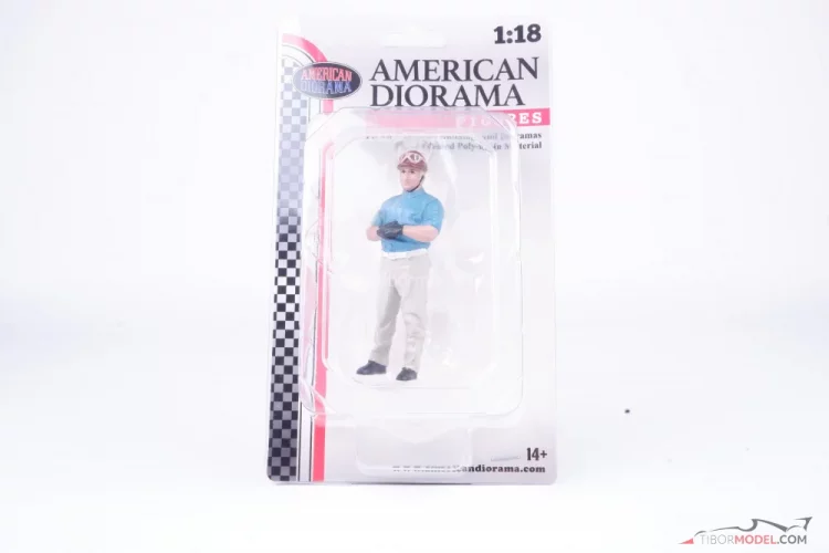 Figure Juan Manuel Fangio, 1:18 American Diorama