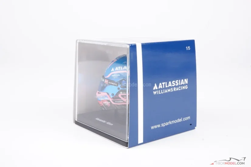 Alexander Albon 2025 VC Japonska mini prilba, Williams, 1:5 Spark