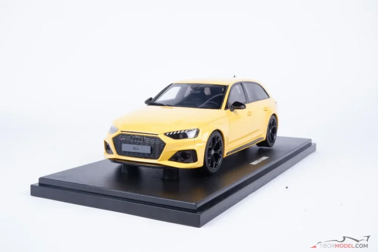 Audi RS4 Avant (2024) žlté, 1:18 GT Spirit Audi RS4 Avant (2024) žlté, 1:18 GT Spirit