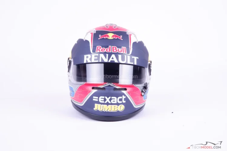 Max Verstappen 2015 Toro Rosso, mini helmet, 1:2 Arai