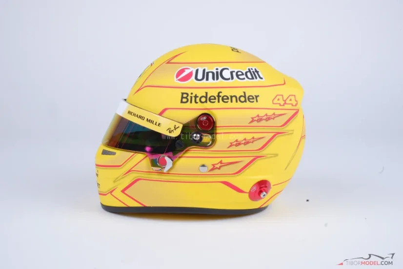 Lewis Hamilton 2026 Ferrari mini helmet, 1:2 Bell