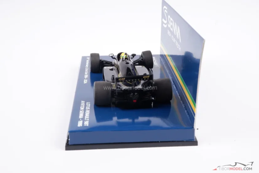 Lotus Renault 98T - Ayrton Senna (1986), špinavá verze, 1:43 Minichamps