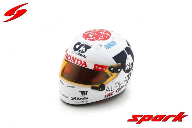 Yuki Tsunoda 2023, Japanese GP, Alpha Tauri helmet, 1:5 Spark