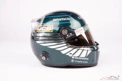 Lance Stroll 2023 Aston Martin helmet, 1:2 Stilo