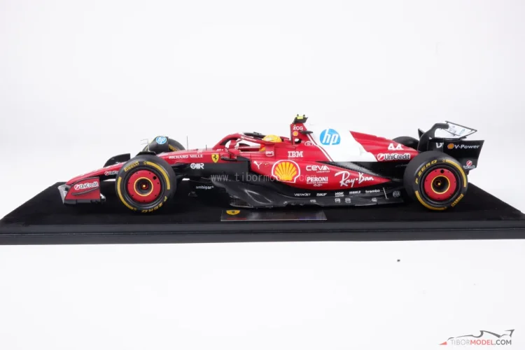 Model Ferrari SF-25 Hamilton Sprint 2025, 1:18 Looksmart