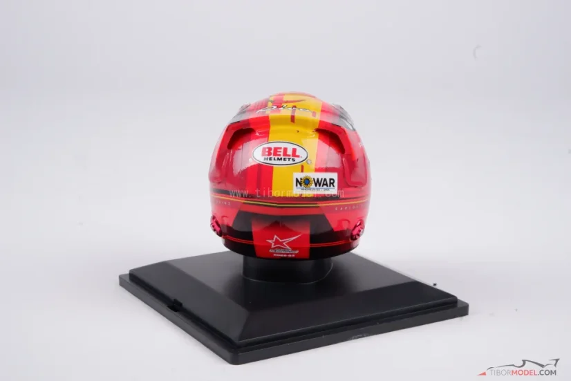 Carlos Sainz 2022 VC Španielska, Ferrari prilba, 1:5 Spark