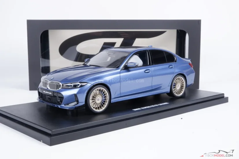 BMW Alpina B3 GT Saloon (2024) modré, 1:18 GT Spirit