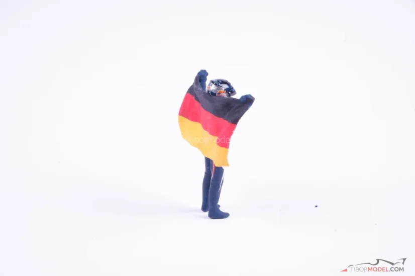 Sebastian Vettel zászlóval, Red Bull 2012, 1:43 Cartrix
