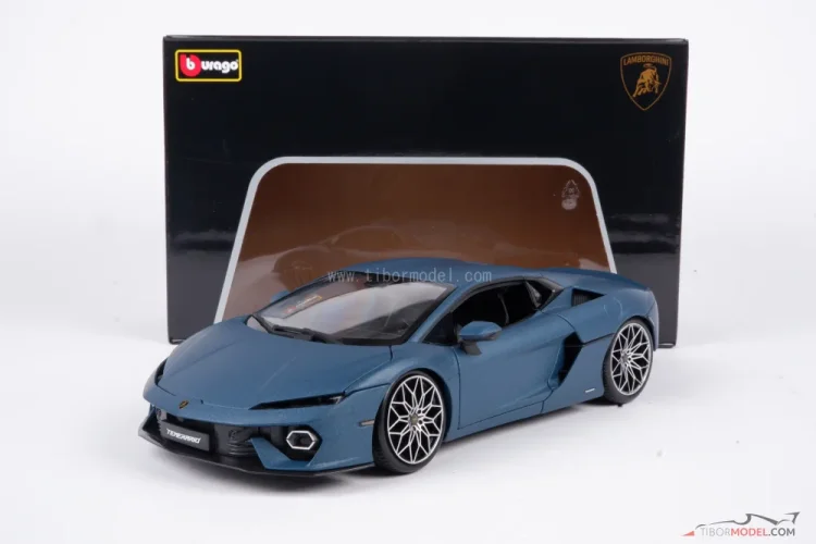 Lamborghini Temerario (2025) kék, 1:18 Bburago
