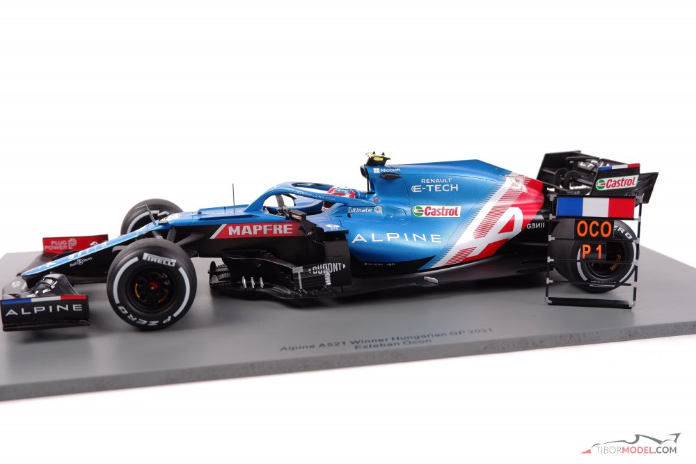 1:18 Ocon F1 ALPINE A521 race car Esteban 2021 season SOLIDO