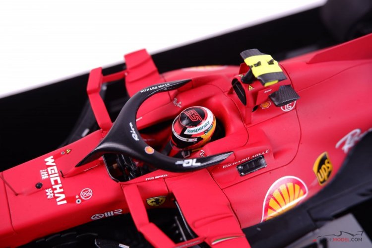 Ferrari SF21 - C. Sainz (2021), Brit Nagydíj, 1:18 Looksmart