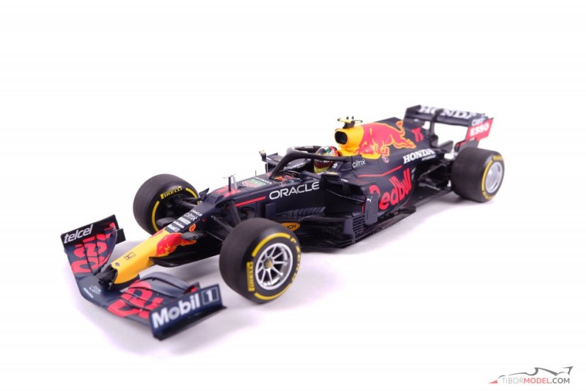 Red Bull RB16b - S. Perez (2021), Emilia Romagna Nagydíj, 1:18 Minichamps