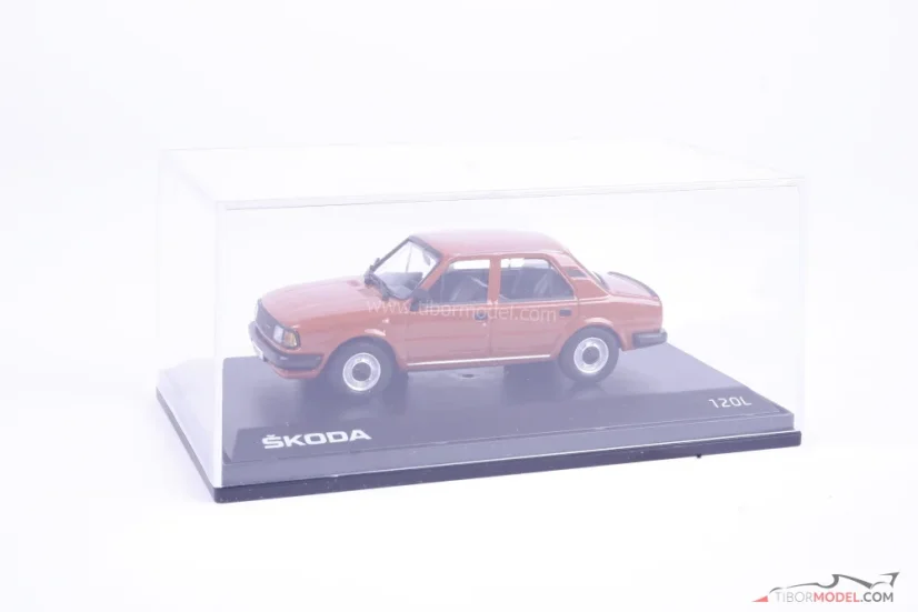 Škoda 120L (1984), skořicová hnědá, 1:43 Abrex