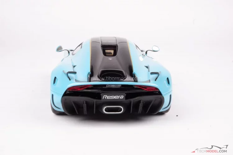 Koenigsegg Regera (2018) modrý, 1:18 GT Spirit
