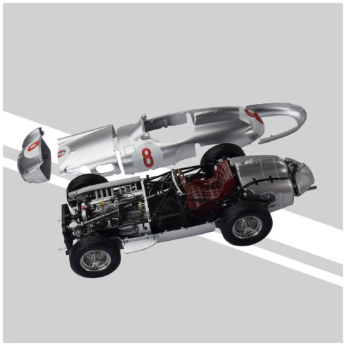 Mercedes W196R - J. M. Fangio (1955) stavebnica, 1:8 Ixo Mercedes W196R - J. M. Fangio (1955) stavebnica, 1:8 Ixo