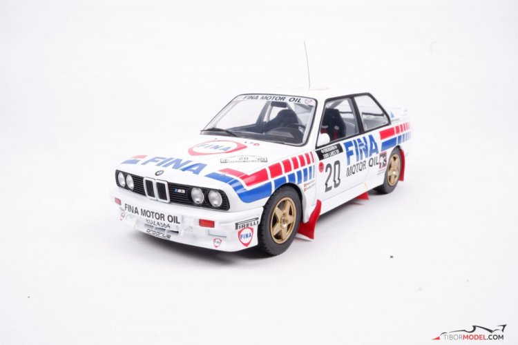 BMW M3, Duez/Lopes (1989), Rally 1000 jazier, 1:18 Ixo