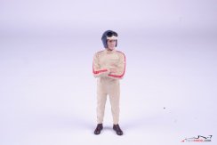 Jim Clark pilóta figura, 1:18 American Diorama
