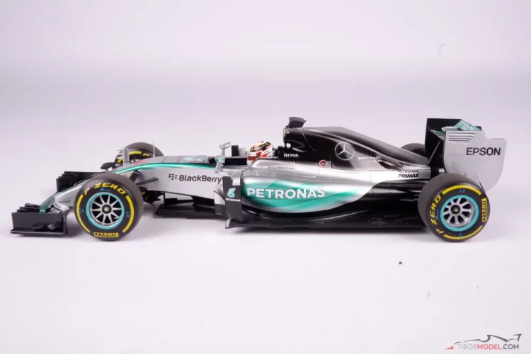 Mercedes W06 - Lewis Hamilton (2015), Világbajnok, 1:18 Minichamps