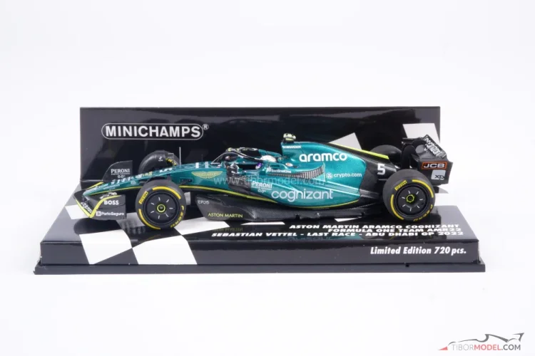 Aston Martin AMR22 - Sebastian Vettel (2022), Posledné preteky, 1:43 Minichamps