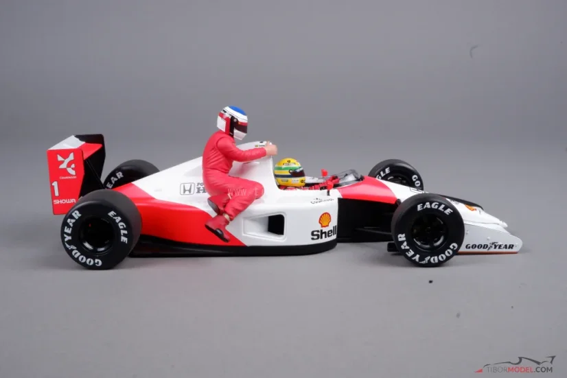 McLaren MP4/6 - Ayrton Senna (1991) Alesi Taxi, 1:18 Minichamps