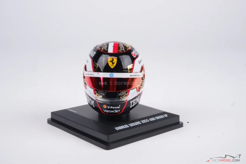 Charles Leclerc 2025 VC Abu Dhabi mini přilba, Ferrari, 1:5 Looksmart