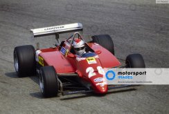 Ferrari 126C2  - Mario Andretti (1982), Olasz Nagydíj, figurás kiadás, 1:18 GP Replicas