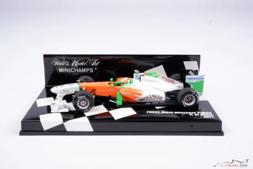 Force India VJM04 - Paul di Resta (2011), 1:43 Minichamps