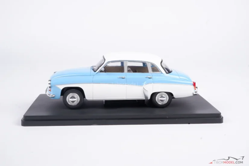 Wartburg 312 (1965) modrý, 1:24 Whitebox