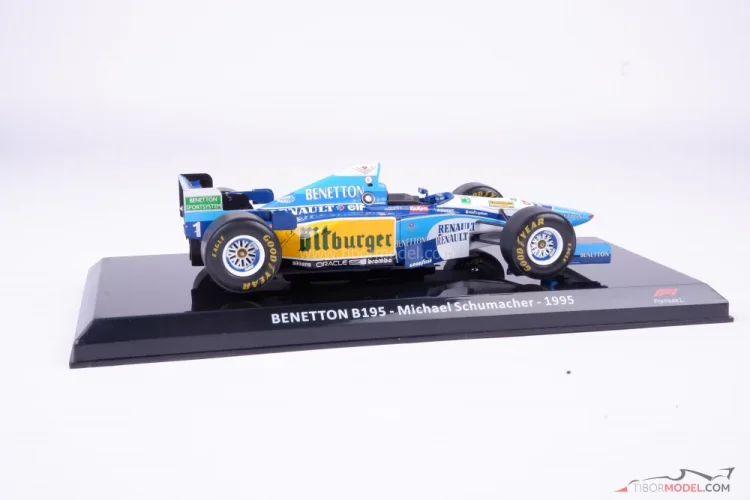 Benetton B195 Michael Schumacher 1995 Le Grandi Formel 1 N.22 Skala 1