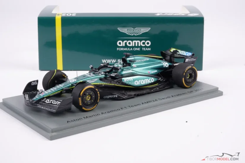 Aston Martin AMR24 - Lance Stroll (2024), VC Saúdské Arábie, 1:43 Spark