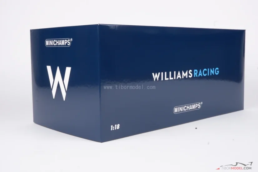 Williams FW45 - Alex Albon (2023), 800. preteky Silverstone, 1:18 Minichamps