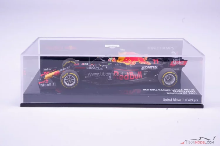 Red Bull RB16b - Sergio Perez (2021), Mexikói Nagydíj, 1:43 Minichamps